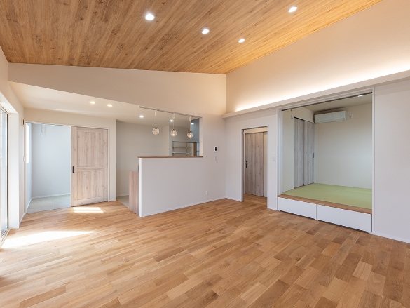 広々としたリビング