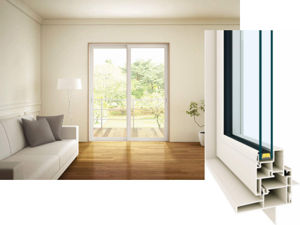 複層ガラスサッシ