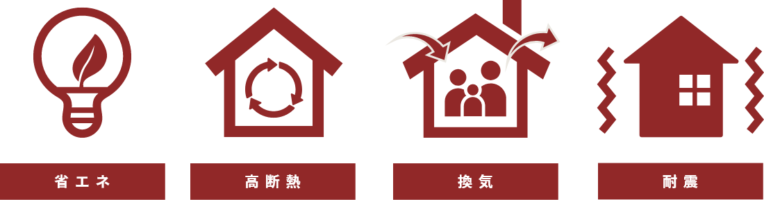 住宅性能のアイコン